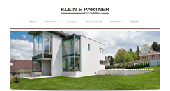 Desktop Screenshot of kleinpartner.com