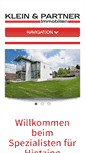 Mobile Screenshot of kleinpartner.com